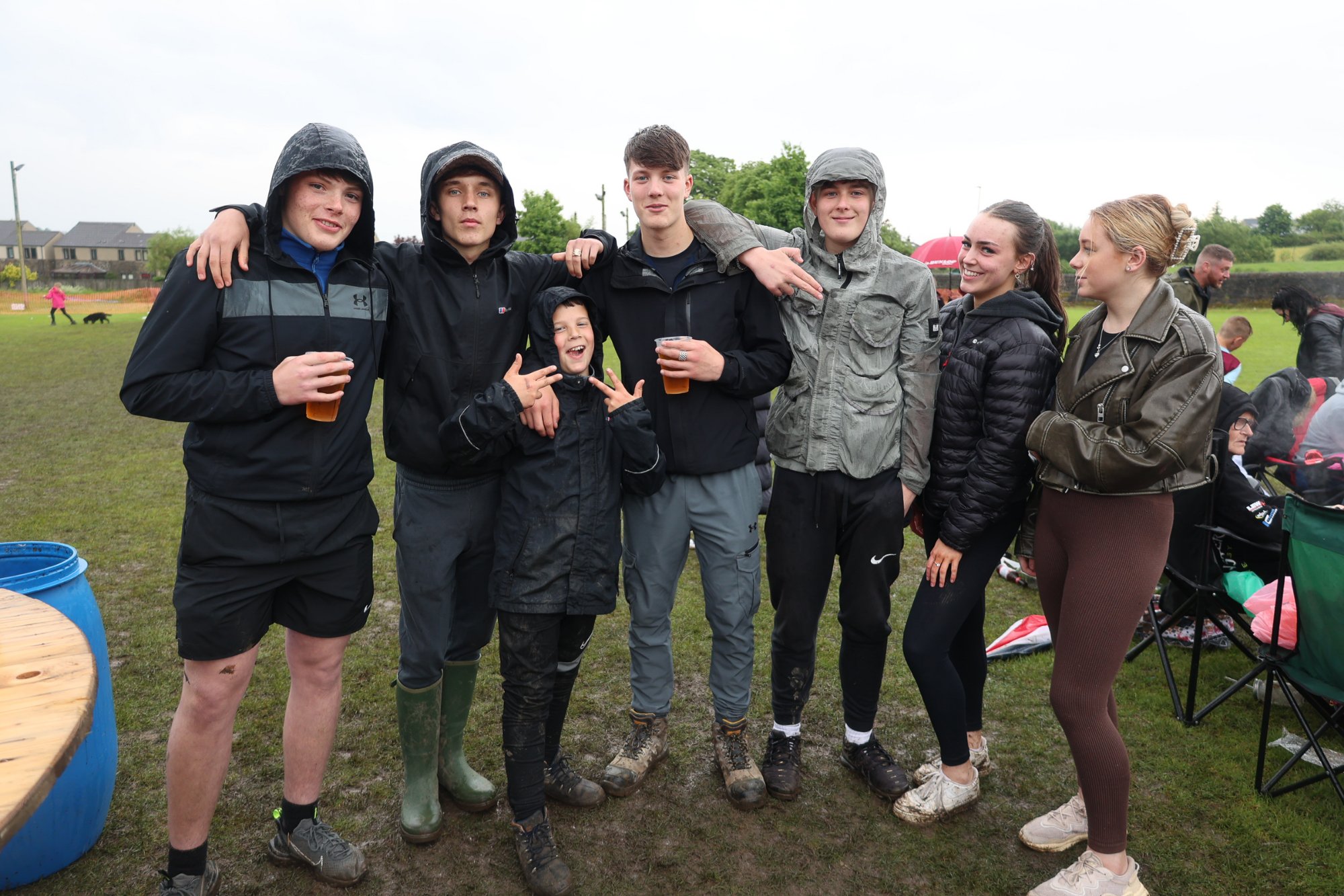 Young people at the festival